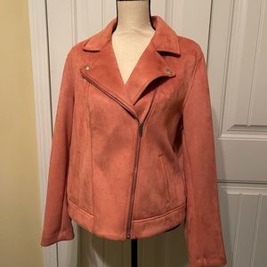 Salmon double breasted jacket
